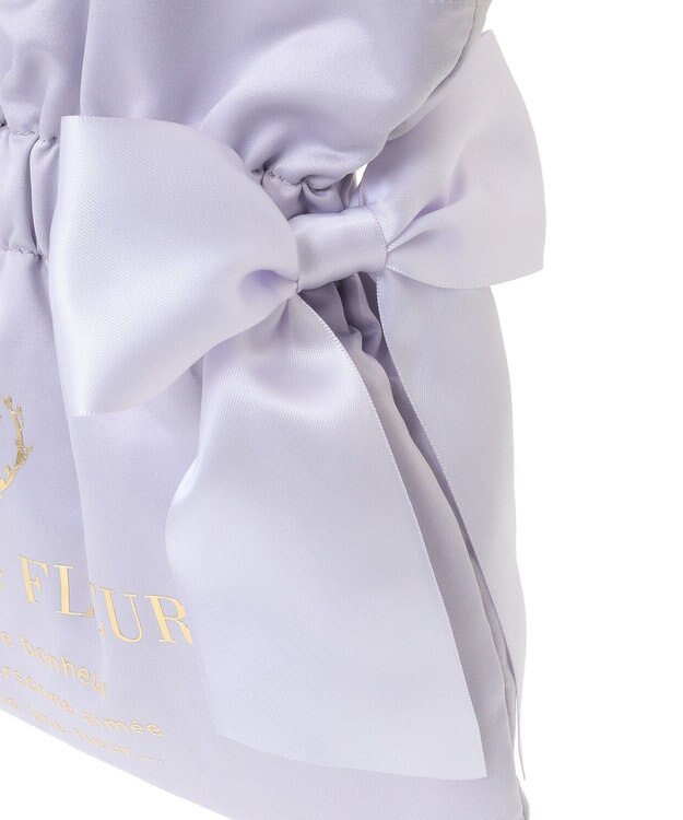 Maison de FLEUR ダブルリボン2Wayトートバッグ Lilac