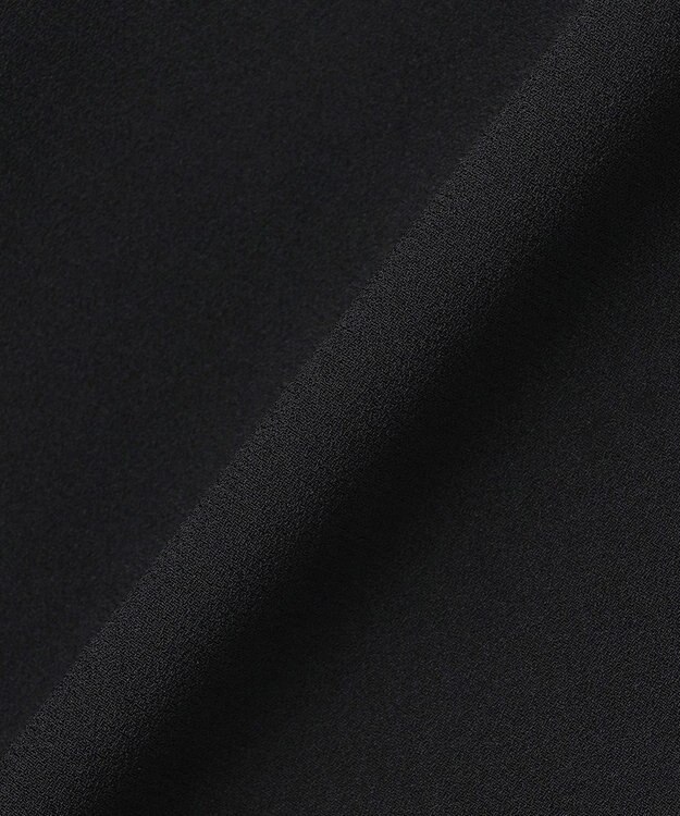 23区 【APPLAUDIR】クリアジョーゼットコンビ ドレス ブラック系