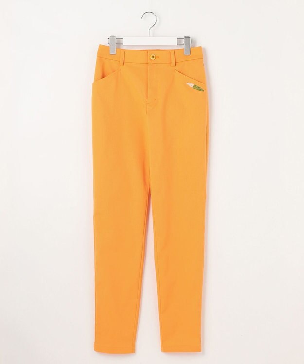 23区GOLF 【WOMEN】【ストレッチ】アポロック ベーシックパンツ イエロー系