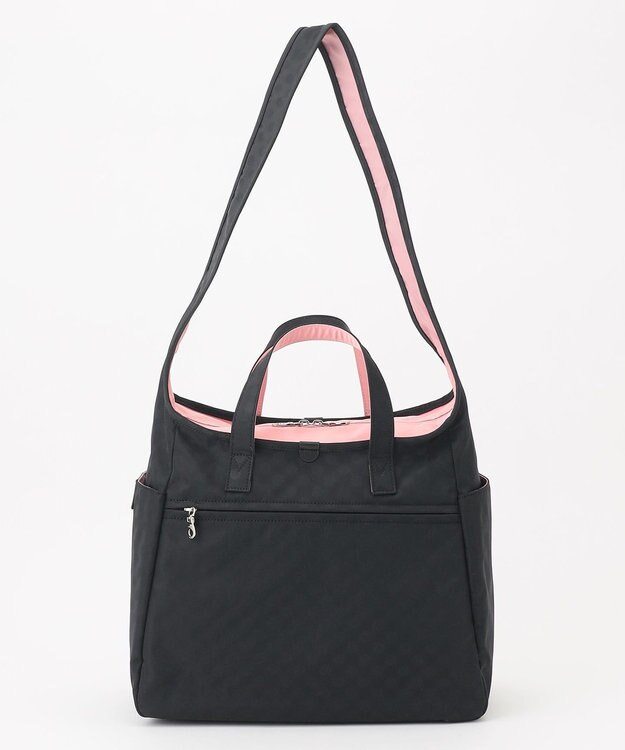 Y'SACCS 小西真奈美×Y'SACCS　Polka Dots ハンドル付きアクティブショルダーバッグ ブラック