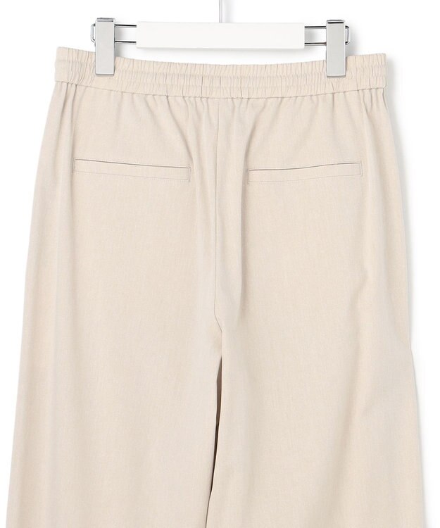 23区 【先行予約】ナチュラルスラブストレッチ ワイドパンツ ベージュ系