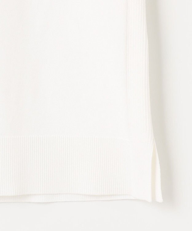 組曲 【洗える・アンサンブル対応】MINAノースリーブ ニット アイボリー系