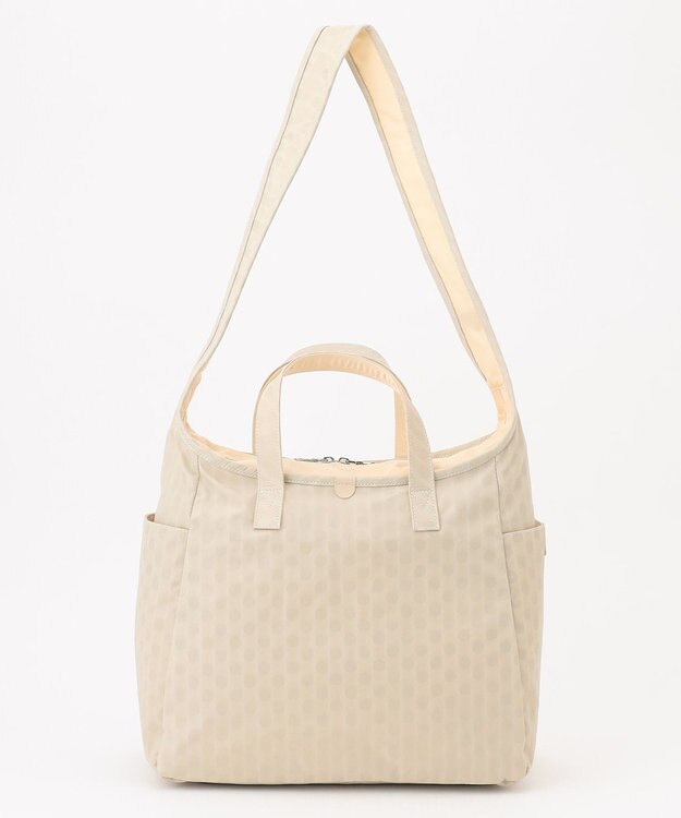 Y'SACCS 小西真奈美×Y'SACCS　Polka Dots ハンドル付きアクティブショルダーバッグ アイボリー