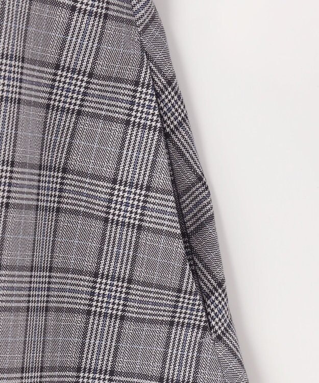 組曲 KIDS 【150-170㎝】グレンチェック ワンピース グレー系5
