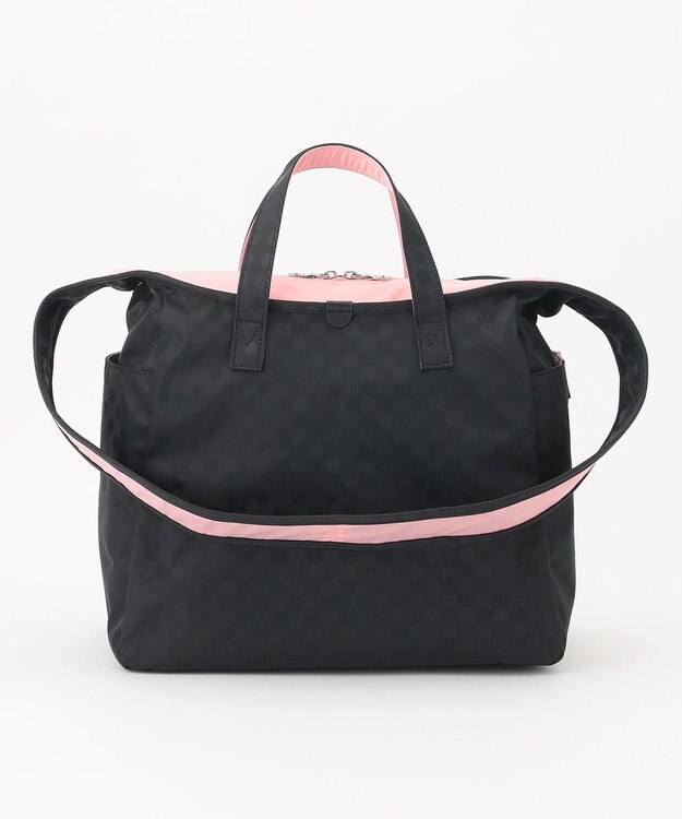 Y'SACCS 小西真奈美×Y'SACCS　Polka Dots ハンドル付きアクティブショルダーバッグ ブラック