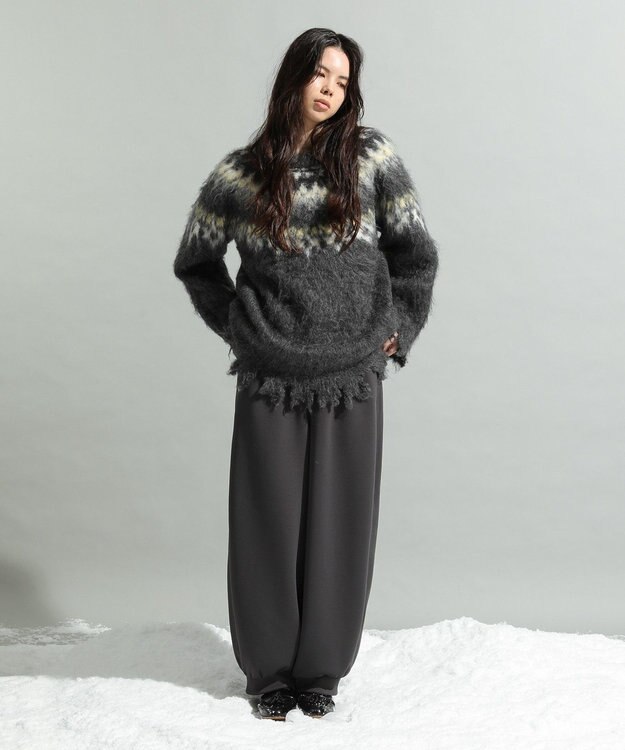 CRAFT STANDARD BOUTIQUE ダンボールジョガーパンツ Gray