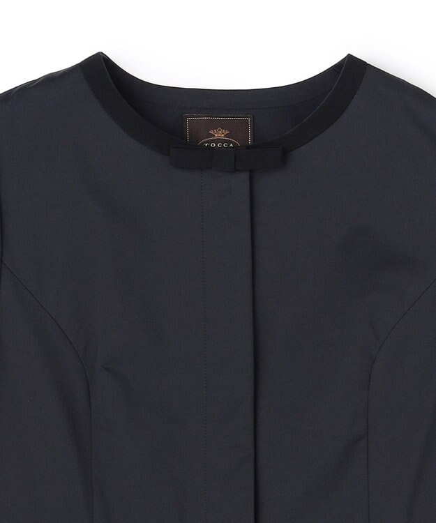 TOCCA BOW MELODY コート ネイビー系5