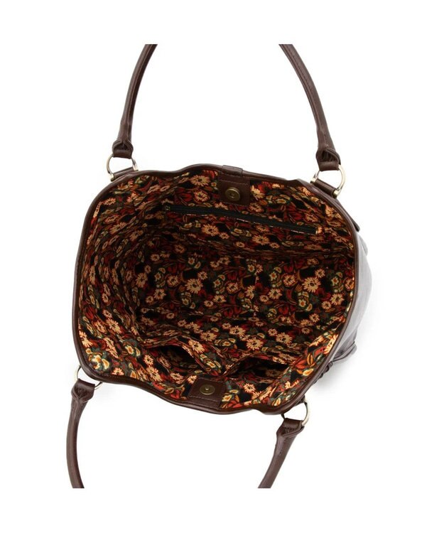 ANNA SUI ジーナ トートバッグ ブラウン