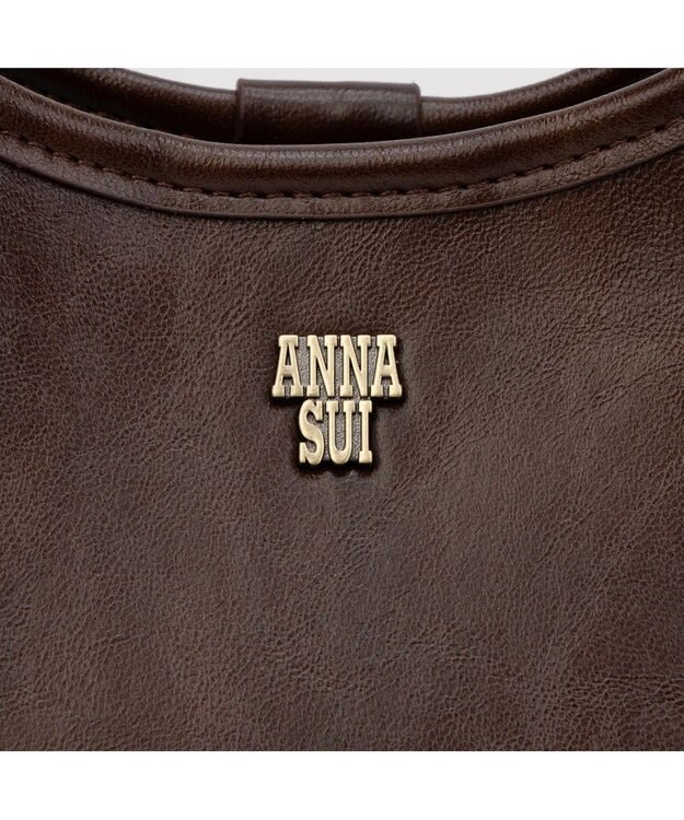 ANNA SUI ジーナ トートバッグ ブラウン