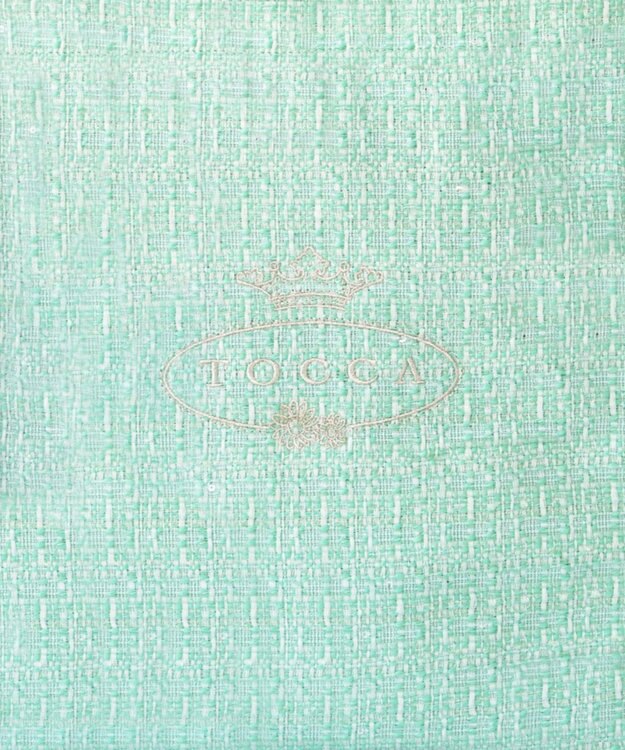 TOCCA 【キャンセル分販売！】【A4サイズ対応】COLOR OF GLORY CUSTOMIZED BAG カスタマイズ トートバッグ グリーンツイード×ホールマーク
