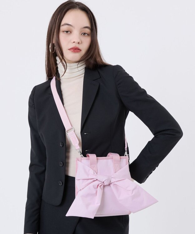 LeSportsac BOW MINI N/S TOTE/ピンクボウズ ピンクボウズ