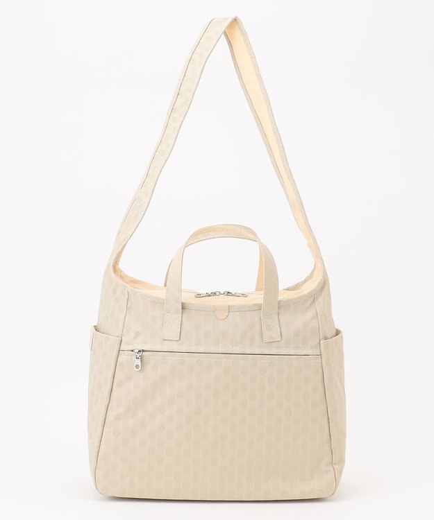 Y'SACCS 小西真奈美×Y'SACCS　Polka Dots ハンドル付きアクティブショルダーバッグ アイボリー