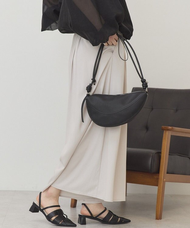 AMERICAN HOLIC 【選べる丈】ギャザースカーチョ【WEB限定カラー有り】 Light Beige