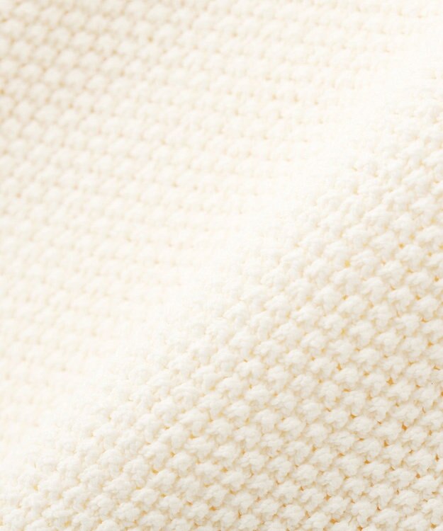 YECCA VECCA 2wayヘンリーネックルーズニット Ivory