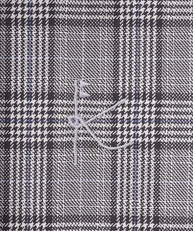 組曲 KIDS 【150-170㎝】グレンチェック ワンピース グレー系5