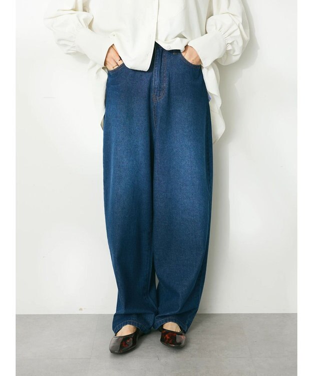 CRAFT STANDARD BOUTIQUE デニムカーブパンツ Indigo