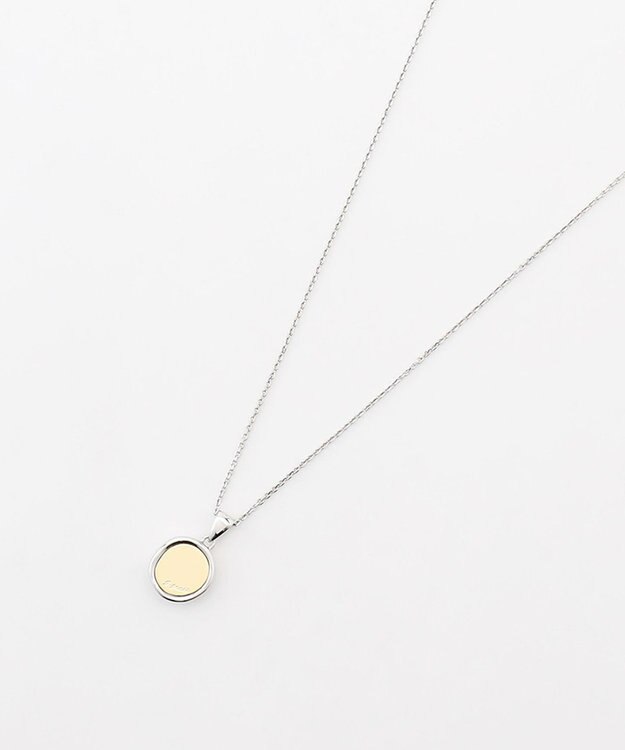 J.PRESS LADIES 【リバーシブル】ワントップ ネックレス シルバー×ケシウスゴールド系