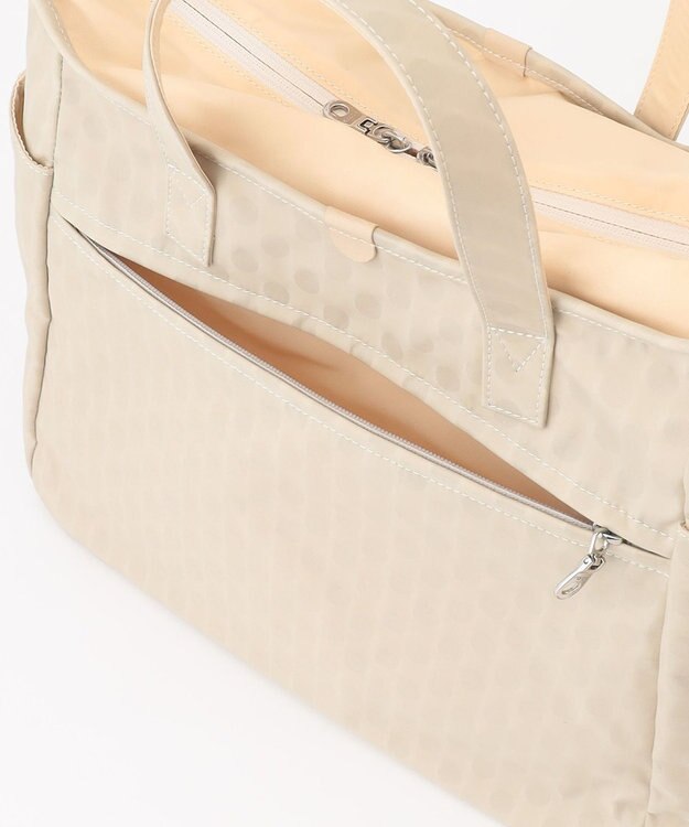 Y'SACCS 小西真奈美×Y'SACCS　Polka Dots ハンドル付きアクティブショルダーバッグ アイボリー