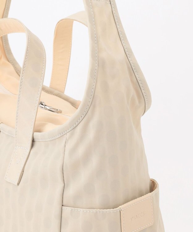 Y'SACCS 小西真奈美×Y'SACCS　Polka Dots ハンドル付きアクティブショルダーバッグ アイボリー