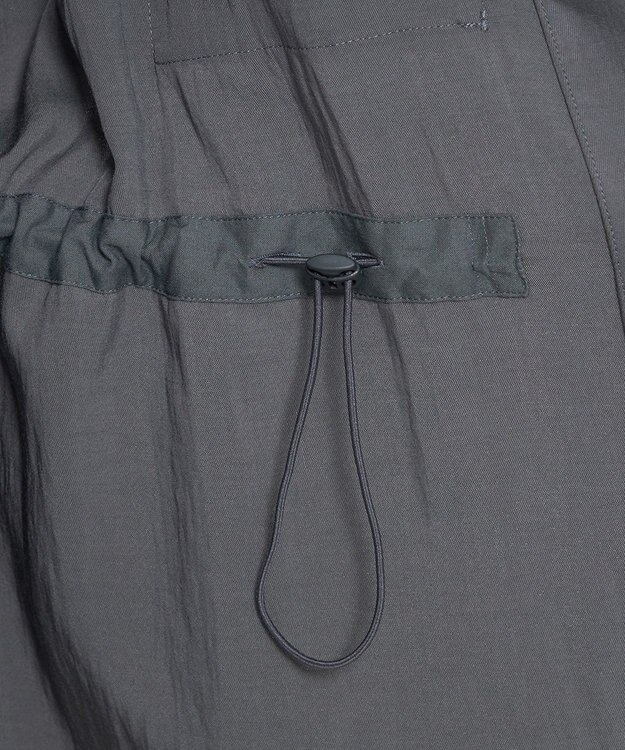 uncrave ドレープツイル ミリタリー ジャケット ブルーグレー