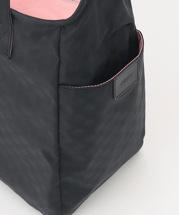 Y'SACCS 小西真奈美×Y'SACCS　Polka Dots ハンドル付きアクティブショルダーバッグ ブラック