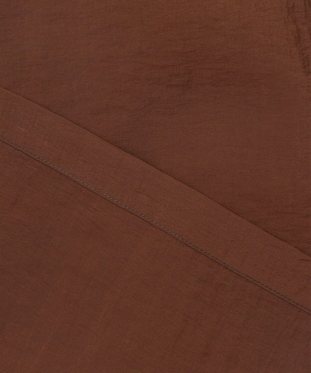 JOSEPH ABBOUD 【キングサイズ・サスティナブル】リンクルマイヤー シャツアウター ブラウン系