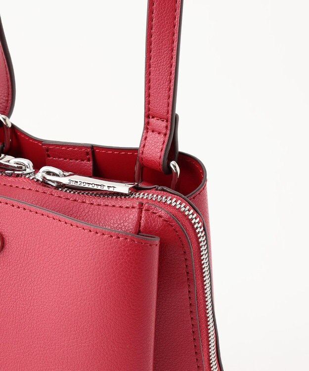 LA BAGAGERIE シンプルポシェット レッド