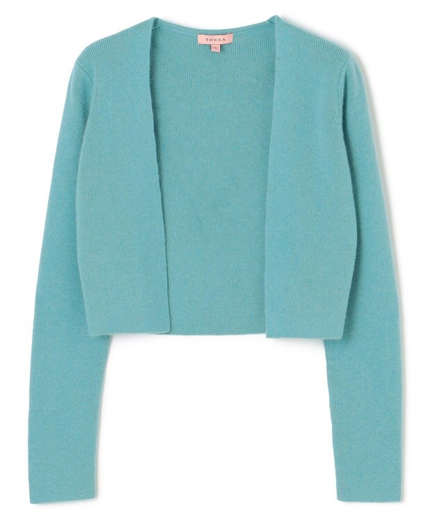TOCCA CASHIMERE BOLERO ボレロ エメラルド系