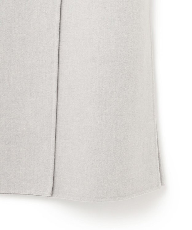 BEIGE， 【Oggi 2月号掲載】GRASSE / ストール付きリバーロングコート L Gray