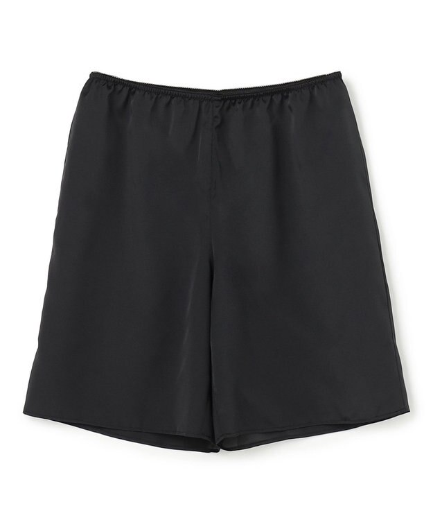 BEIGE， QUARTZ / 側章コンビ ストライプパンツ Black St.