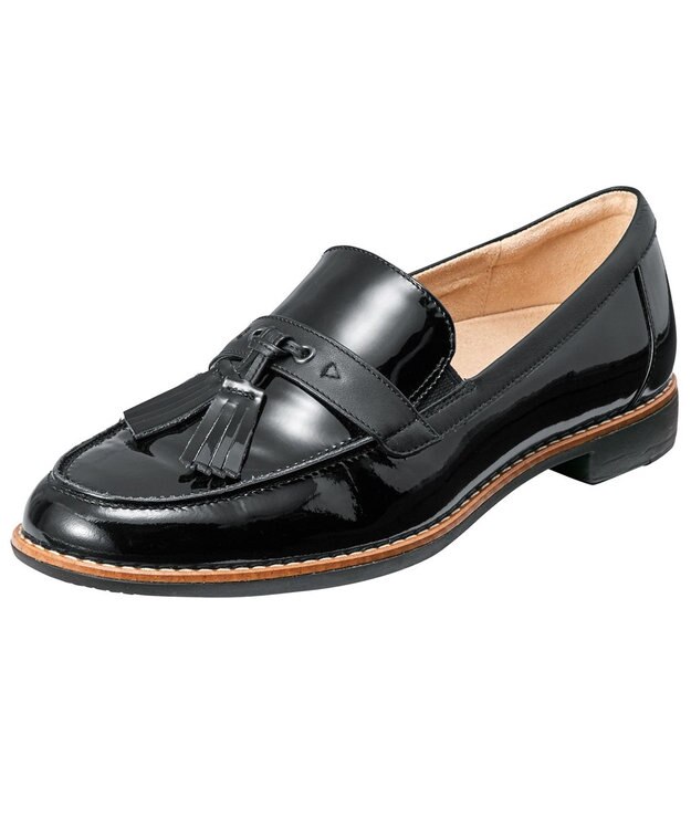 ASICS WALKING ペダラ WC056B 2E ヒール高2.0cm ブラック系