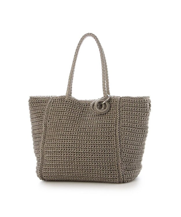 UNBILLION カシュカシュ cachecache / ベーシッククロッシェトート カゴバッグ GY