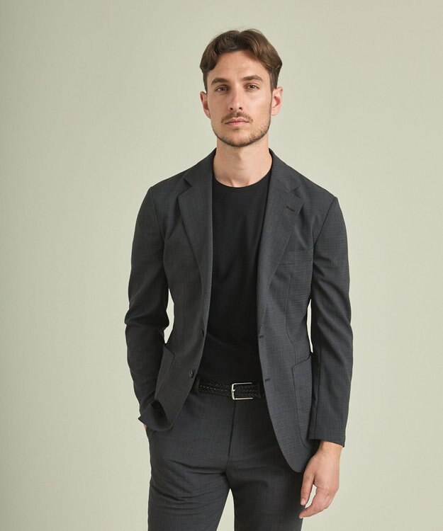 GOTAIRIKU 【AIRY MOVE / セットアップ対応】T/Ｗ Dot Air ジャケット グレー系8