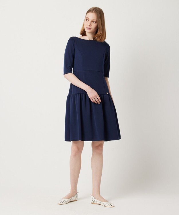 TOCCA 【WEB限定】【消臭・洗える】SWALLOWTAIL BUTTERFLY ドレス ネイビー系