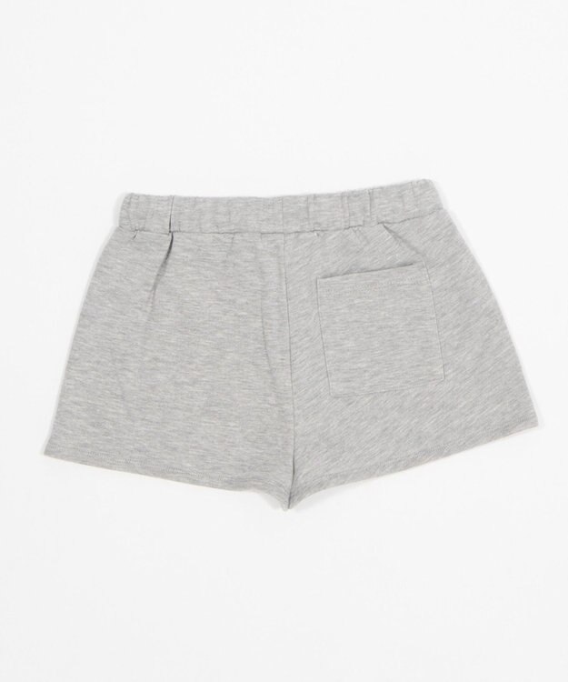 WEGO 裏毛マイクロショートパンツ 杢グレー