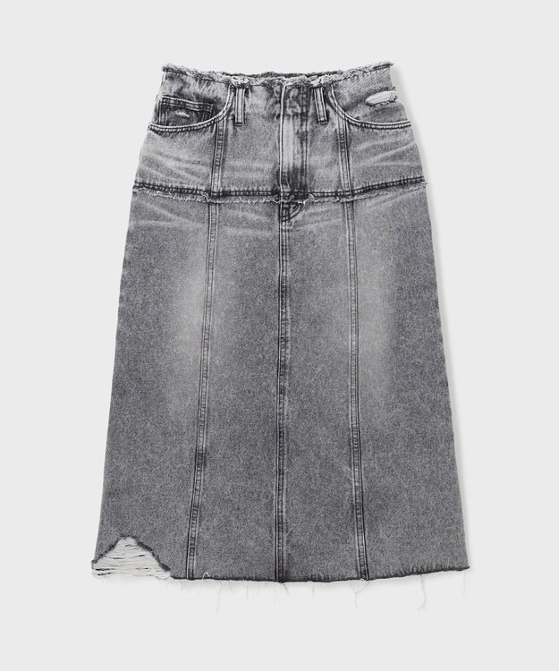 GRACE CONTINENTAL デニムタイトスカート ブラック