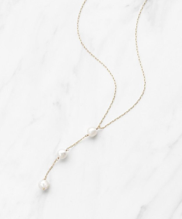 TOCCA TROIS PERLE NECKLACE ネックレス ゴールド系