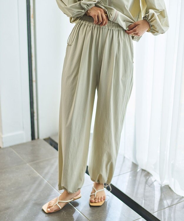 #Newans 【UVカット・撥水】ワイドパンツ ラッシュガード オフ