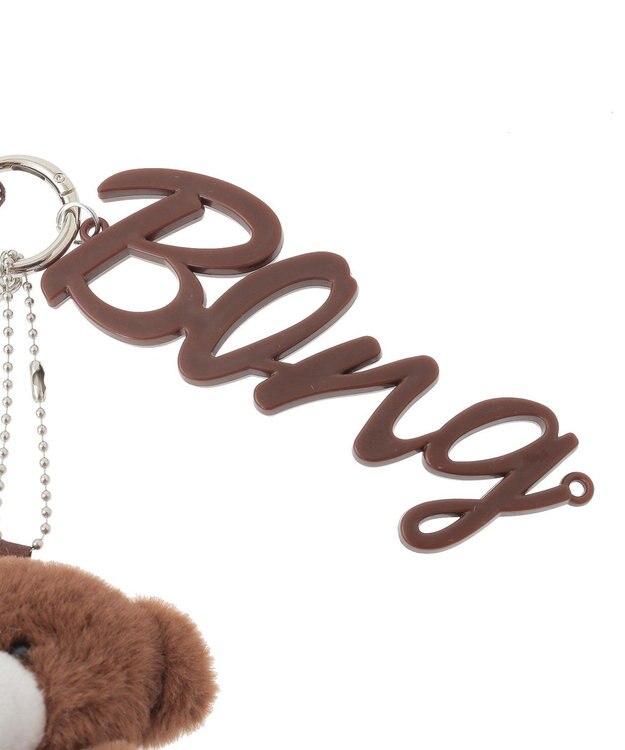 AMERICAN HOLIC クマ×ラケット チャーム Brown