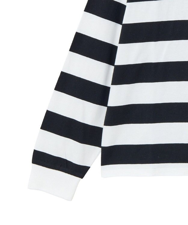 Green Parks ボーダープルオーバー Black