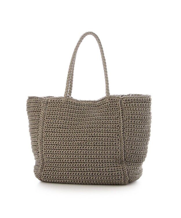 UNBILLION カシュカシュ cachecache / ベーシッククロッシェトート カゴバッグ GY