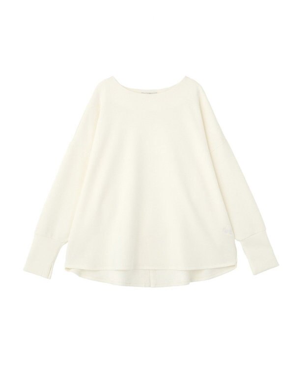 Green Parks 袖スリットカットプルオーバー Off White