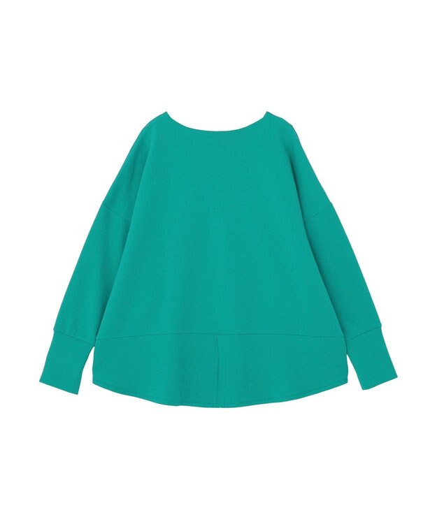 Green Parks 袖スリットカットプルオーバー Green