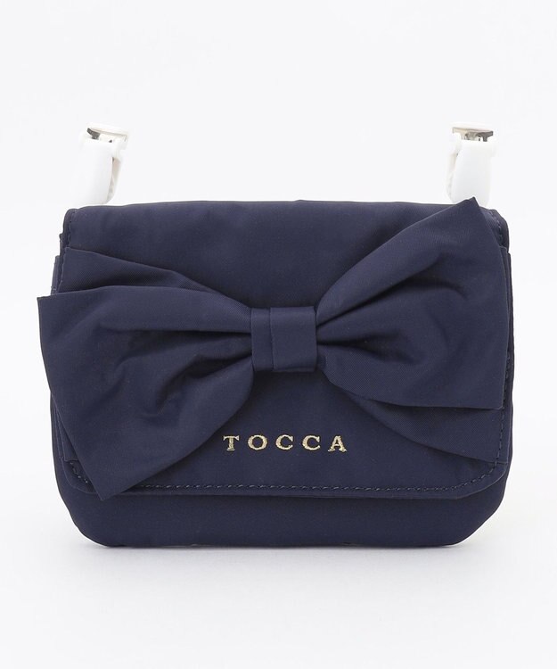 TOCCA BAMBINI 【WEB限定】RIBBON POCKET POUCH SHOULDER ポケットショルダー ネイビー系