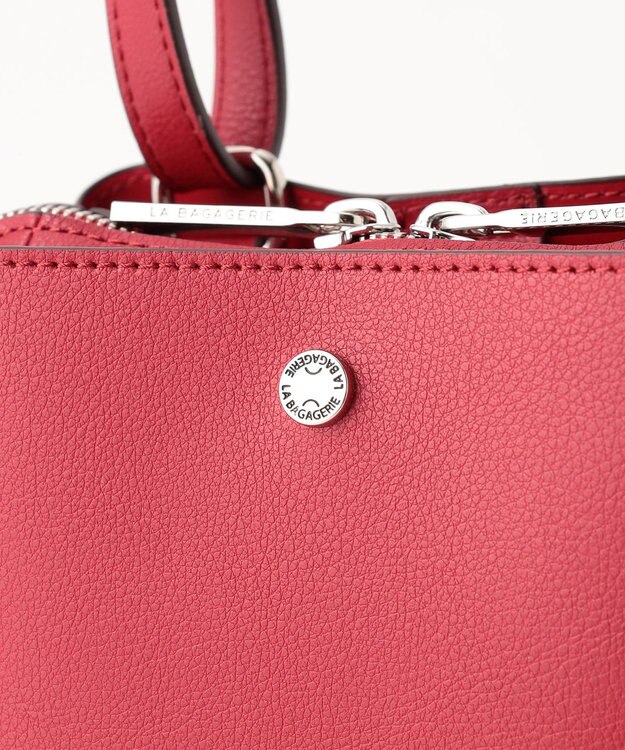 LA BAGAGERIE シンプルポシェット レッド