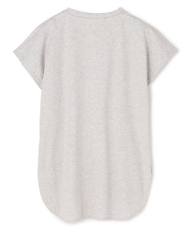 UNFILO BEAUTY FORM-T cotton ロゴ フレンチスリーブ Tシャツ TOPグレー
