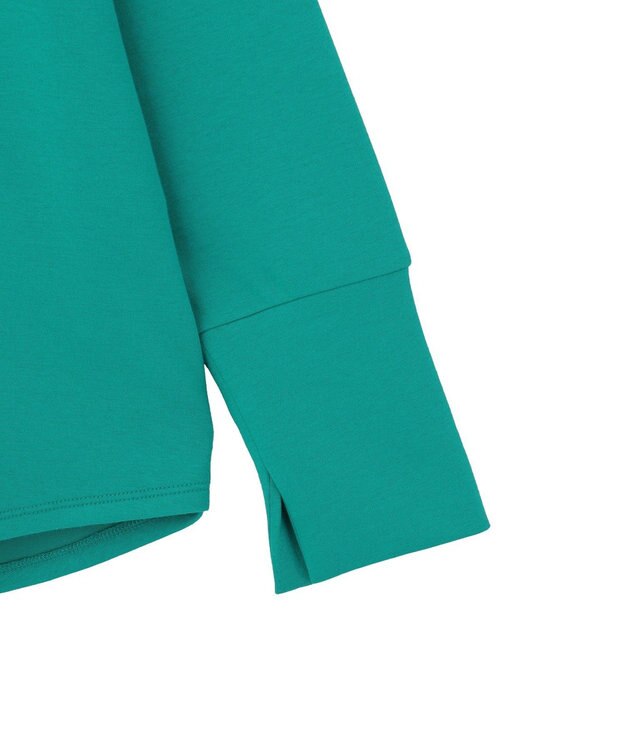 Green Parks 袖スリットカットプルオーバー Green