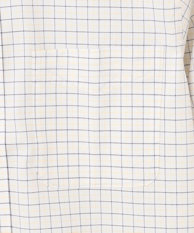 J.PRESS MEN 【PREMIUM PLEATS / 形態安定】ピンオックスタッタソールシャツ / B.D. イエロー系3