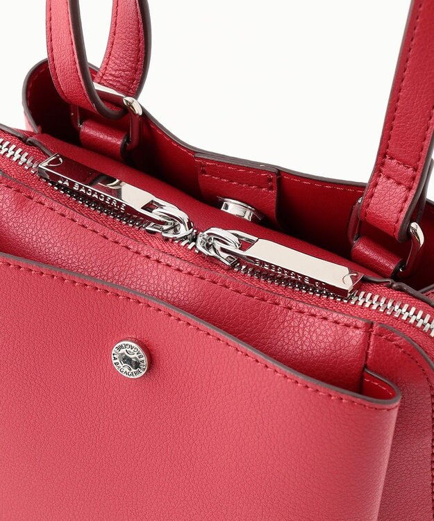 LA BAGAGERIE シンプルポシェット レッド