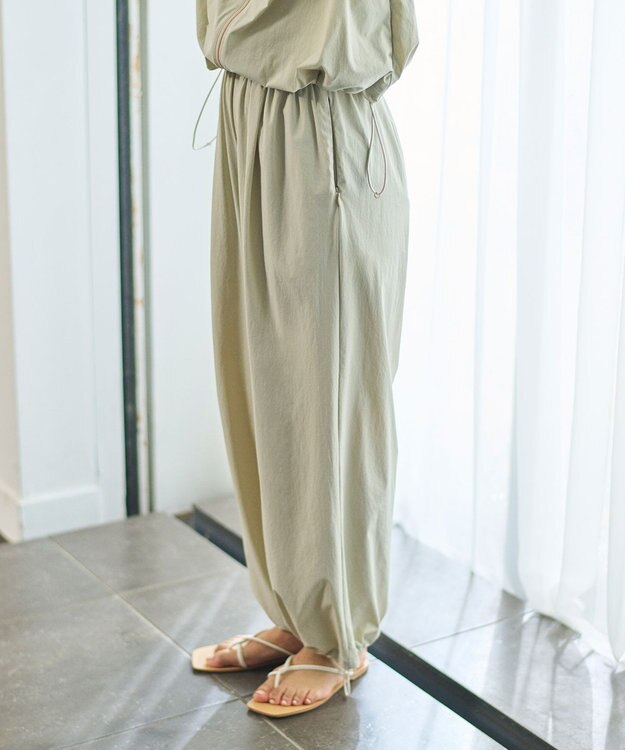 #Newans 【UVカット・撥水】ワイドパンツ ラッシュガード オフ